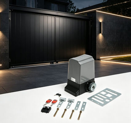 AC Sliding Gate Opener 600kg-2200kg Heavy Duty Automatic Gate Motor with IP65 Weatherproof and Quiet ≤50dB Operation