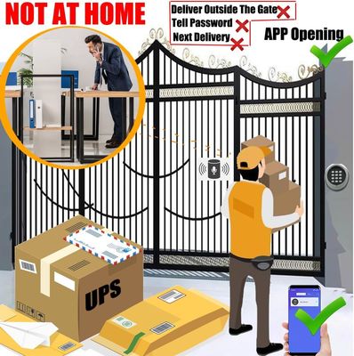 Villa Sliding Door Opener Intelligent Mobile App Control AC 220V 110V