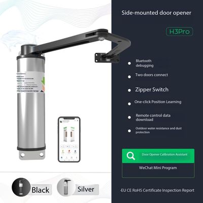 DC 24V Brushless Motor Swing Gate Opener with 230kg Max Gate Weight and IPX4 Waterproof Automatic Gate Motor