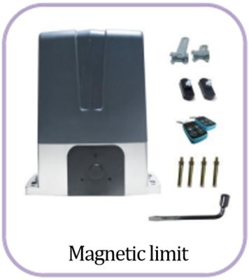 DC 36V Sliding Gate Operator Motor High Power Obstacle Detection For Industrial