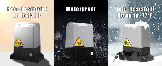 280W Automatic Sliding Gate Motor AC Motor Waterproof For Residential Villa