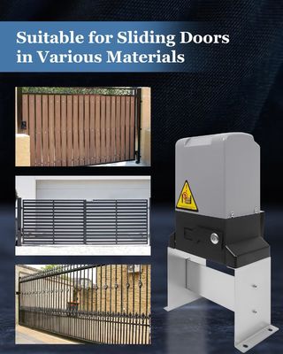 370W Adjustable Automatic Sliding Gate Motor Remote Garage For Residential