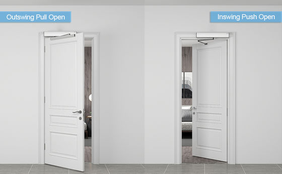 DC24V Horizontal Office Door Opener Can Be Equipped With A Battery For Office Doors