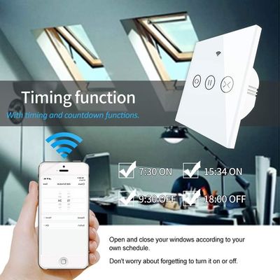 Home Smart Electric Chain Window Opener Aluminium Material Easy Screw Phone Control