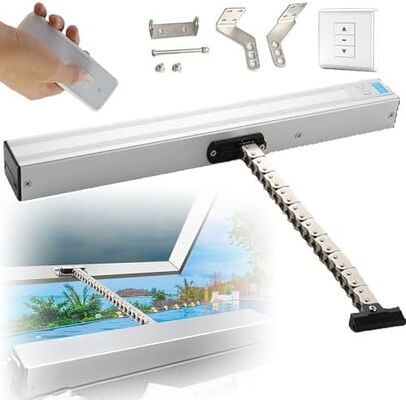 Electric Chain Window Opener with 400N Locking Force Double Layer Chain and IP32 Protection for Skylight Ventilation