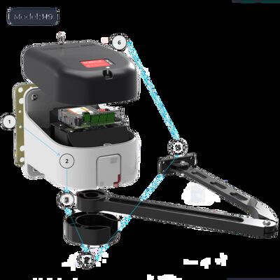 Waterproof Swing Door Opener Automatic Motion Sensor for Outdoor