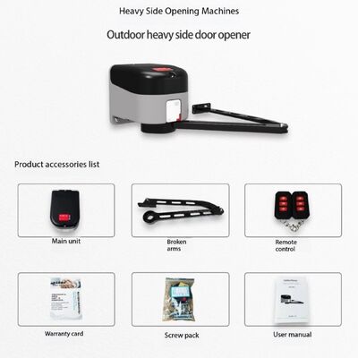 350KG Load-bearing Capacity Swing Door Opener with DC 24V Brushless Motor and IPX4 Waterproof Rating for Heavy-Duty Gate Operation