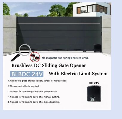BLB1500 Brushless Sliding Gate Motor with Soft Start & Soft Stop and IP65 Waterproof