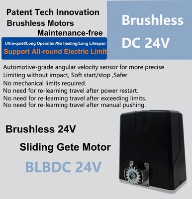 BLB Series Brushless Sliding Gate Opener with 2000kg Load Capacity and IP65 Waterproof Rating