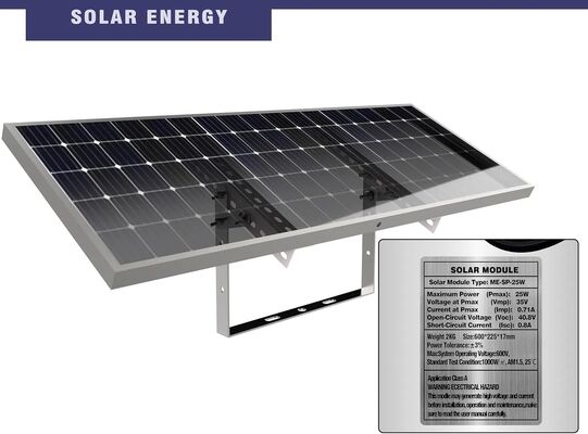 Outdoor Solar Gate Opener with DC Brushless Motor for 600KG Max Gate Weight Featuring DC24V Intelligent Control and Built-in 4.4Ah Lithium Battery