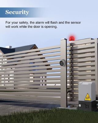 IP65 Waterproof Automatic Sliding Gate Motor with 600kg Max Gate Weight and 12m/min Load Speed
